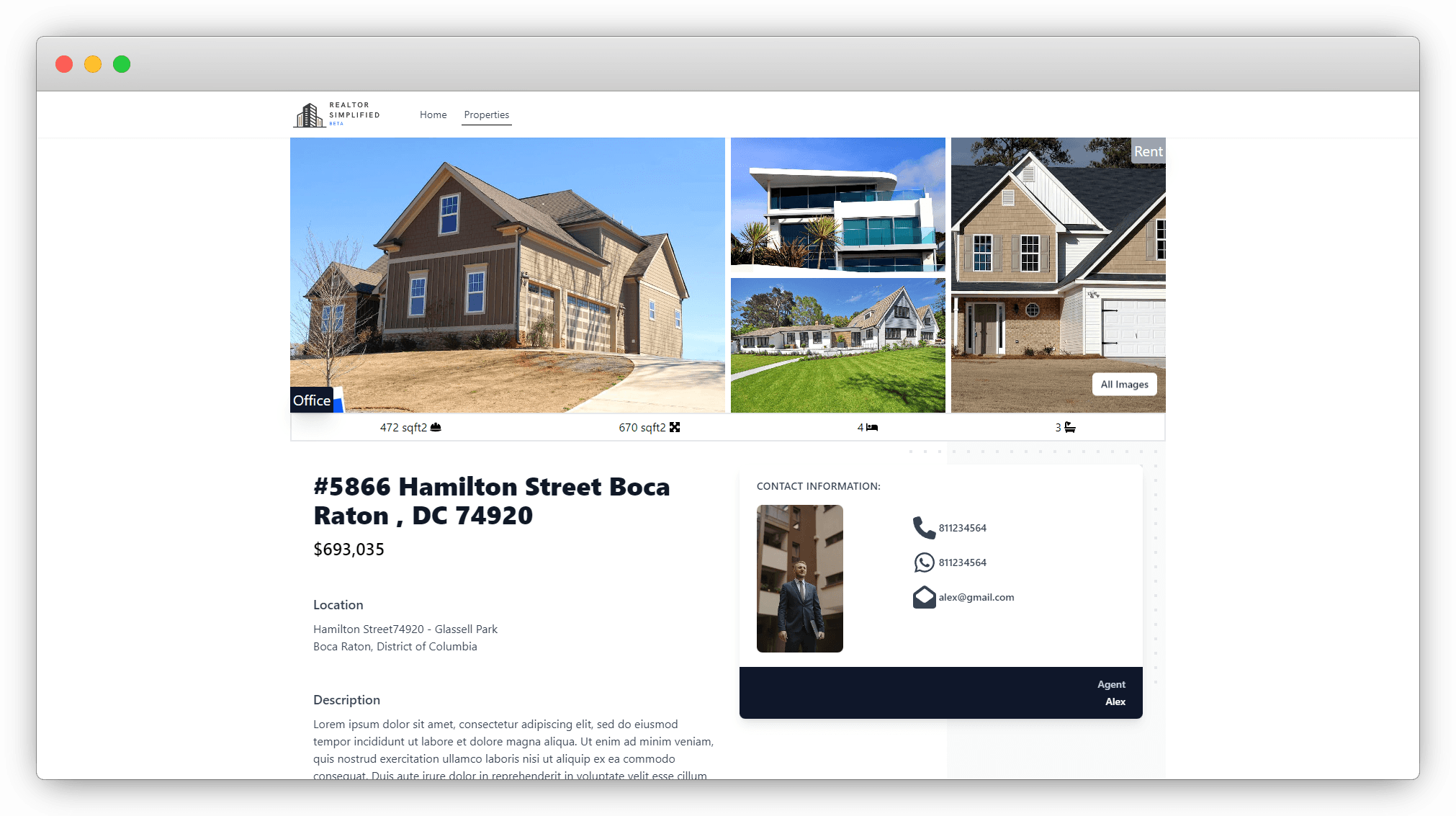 Property showcase